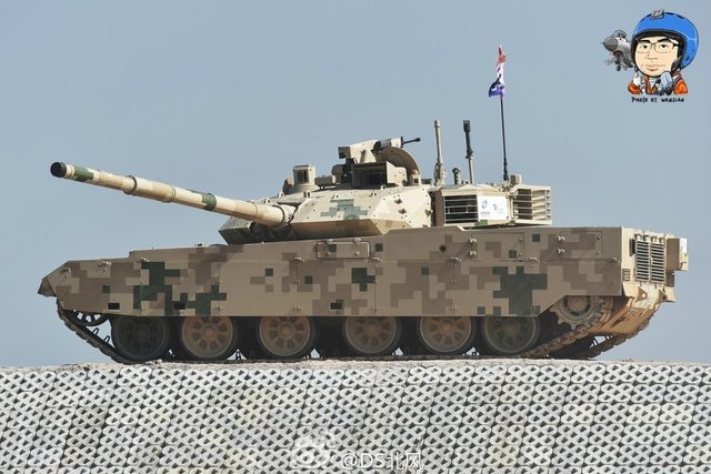 荡平IS!中国售伊拉克的VT4坦克和96B坦克酷图