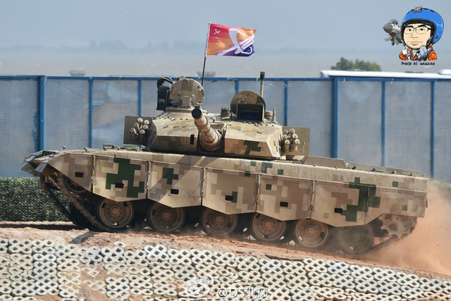 荡平IS!中国售伊拉克的VT4坦克和96B坦克酷图