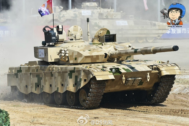 荡平IS!中国售伊拉克的VT4坦克和96B坦克酷图