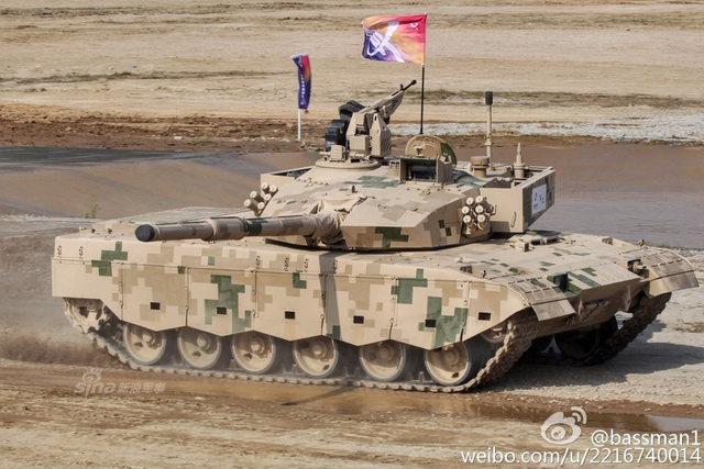 荡平IS!中国售伊拉克的VT4坦克和96B坦克酷图