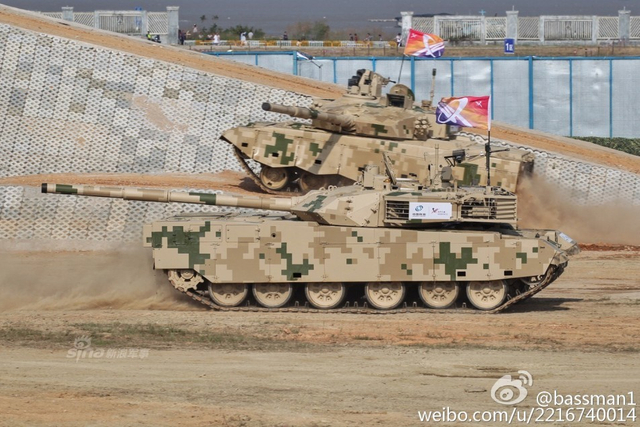 荡平IS!中国售伊拉克的VT4坦克和96B坦克酷图