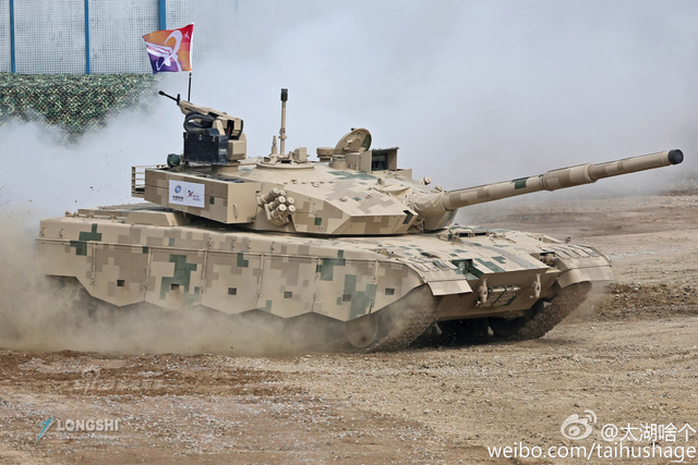 荡平IS!中国售伊拉克的VT4坦克和96B坦克酷图