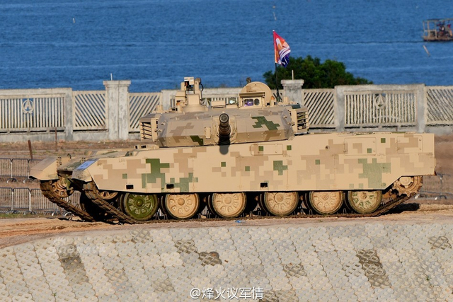 荡平IS!中国售伊拉克的VT4坦克和96B坦克酷图