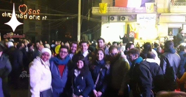 叙利亚各地欢庆阿勒颇大捷！民众街头喜迎圣诞