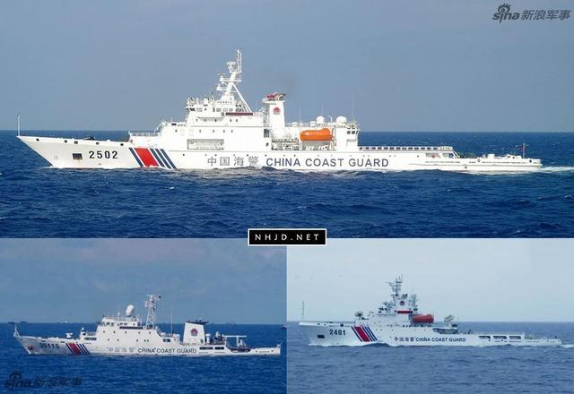 和辽宁舰同步!海警巡航钓鱼岛