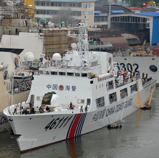 目标是第二海军！中国海警版054和056等待入役