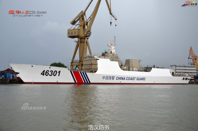 目标是第二海军！中国海警版054和056等待入役