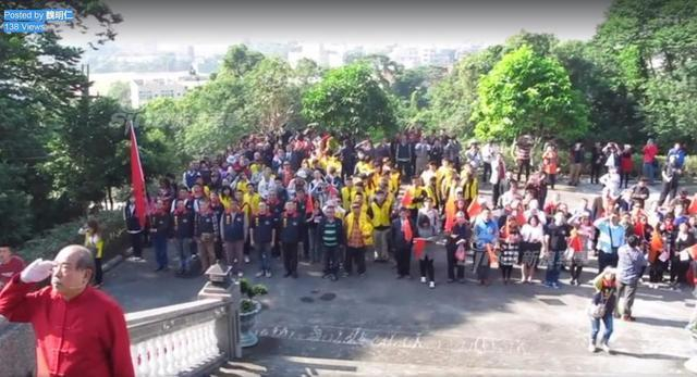 台号召元旦升五星红旗抗台独