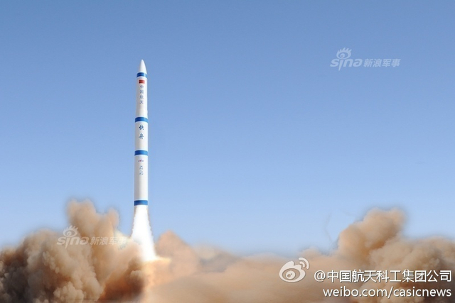 东风快递新业务!快舟1A火箭成功发射3颗卫星