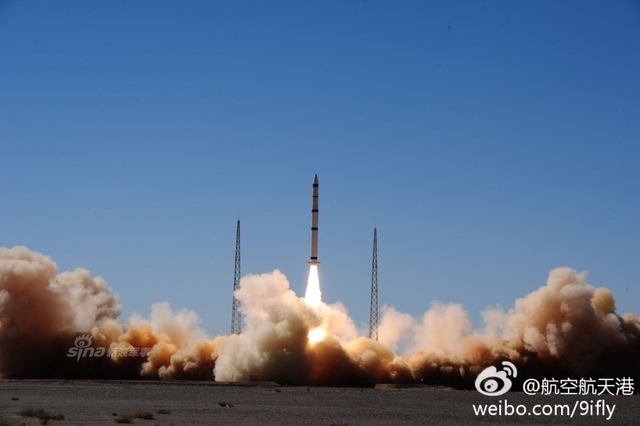 东风快递到太空？中国快舟一号甲火箭快速发射