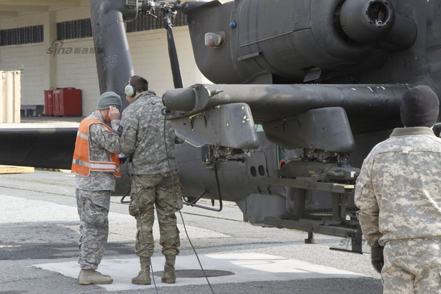 啥意思，这个时候来？美国阿帕奇紧急抵达韩国