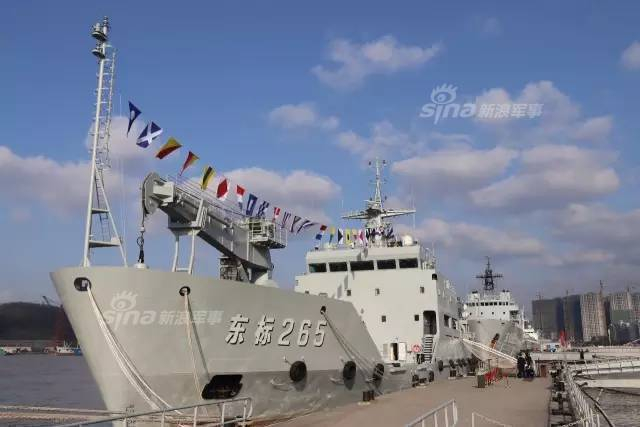 船厂实拍国产航母神盾舰及055大驱