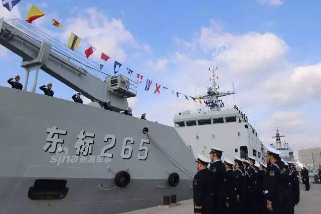 船厂实拍国产航母神盾舰及055大驱