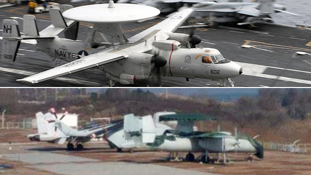 国产舰载机预警机直追美军E2