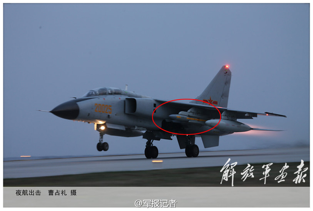 专打宙斯盾舰!歼轰7A战机挂载两枚鹰击91导弹