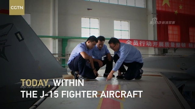 飞鲨怎炼成？中国歼15生产车间和加工细节曝光