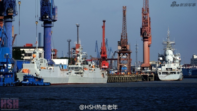 一年造一个舰队!中国国产航母和战舰停满船厂