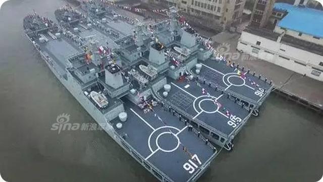 目标直指钓鱼岛！解放军新登陆舰现身夺岛演练