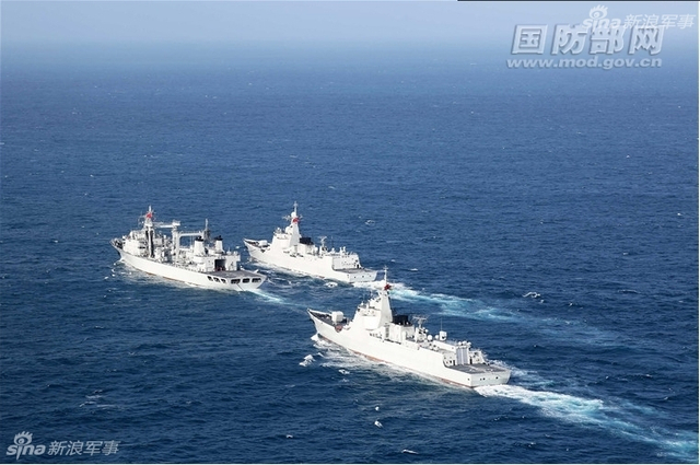 备战美军闯南海：我军南海演习构筑三层防空网