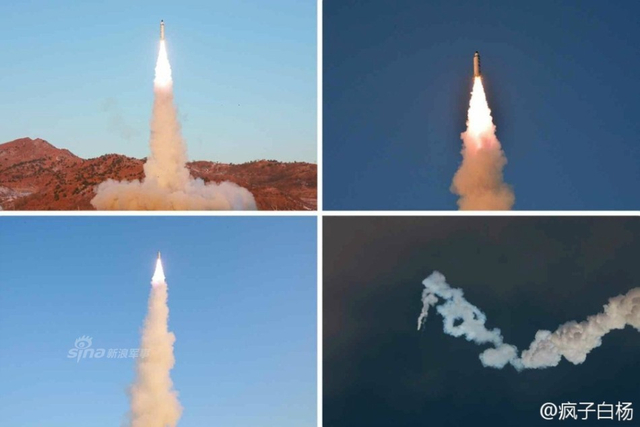 搅局东亚！朝鲜试射弹道导弹竟是履带式冷发射