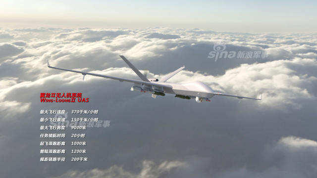 世界顶尖！中国翼龙2无人机首飞媲美MQ-9死神
