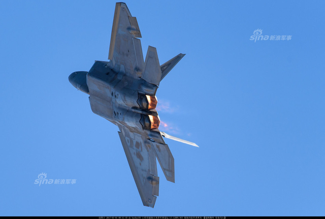 中国歼20最难对付的对手!美军F22五代机猛图