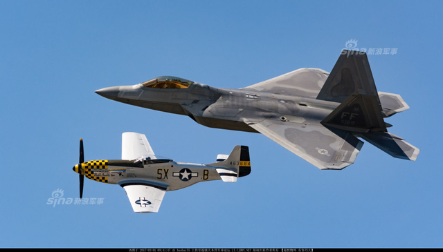 中国歼20最难对付的对手!美军F22五代机猛图