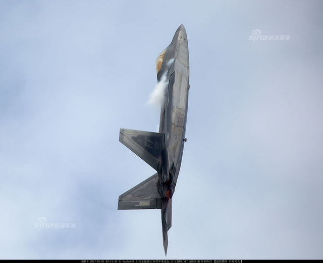 中国歼20最难对付的对手!美军F22五代机猛图