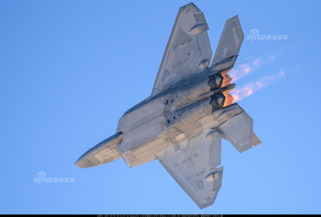 中国歼20最难对付的对手!美军F22五代机猛图