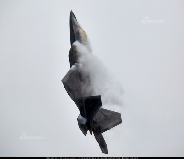 中国歼20最难对付的对手!美军F22五代机猛图