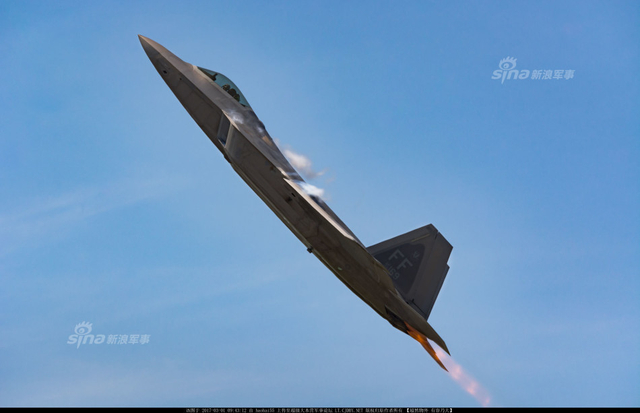 中国歼20最难对付的对手!美军F22五代机猛图