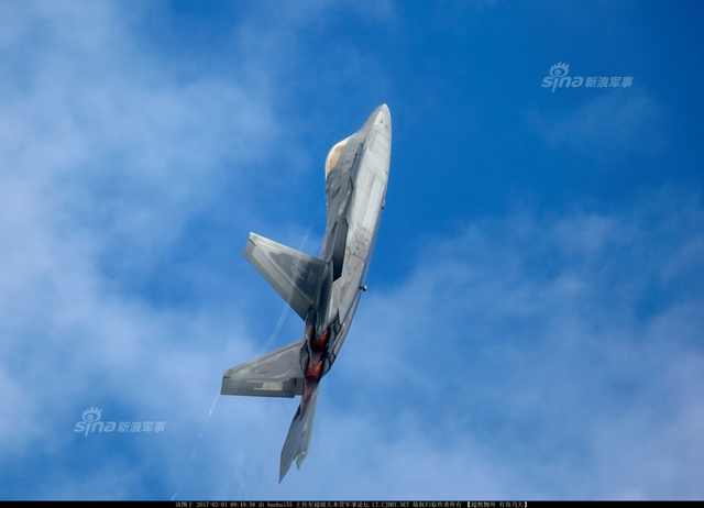 中国歼20最难对付的对手!美军F22五代机猛图