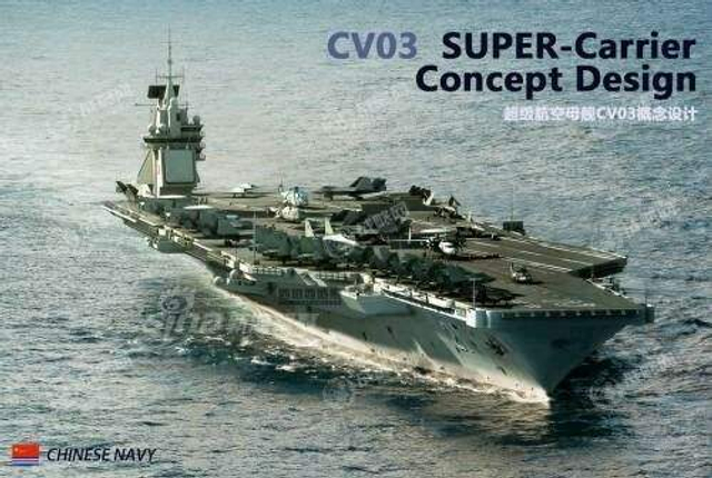 中国曝光开建电磁弹射航母配套设施!用核动力