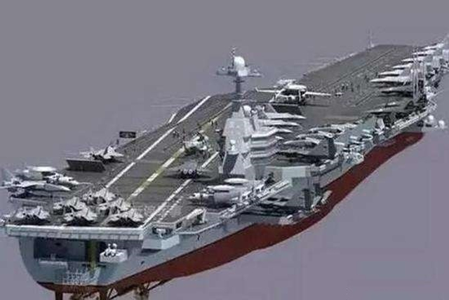 中国曝光开建电磁弹射航母配套设施!用核动力