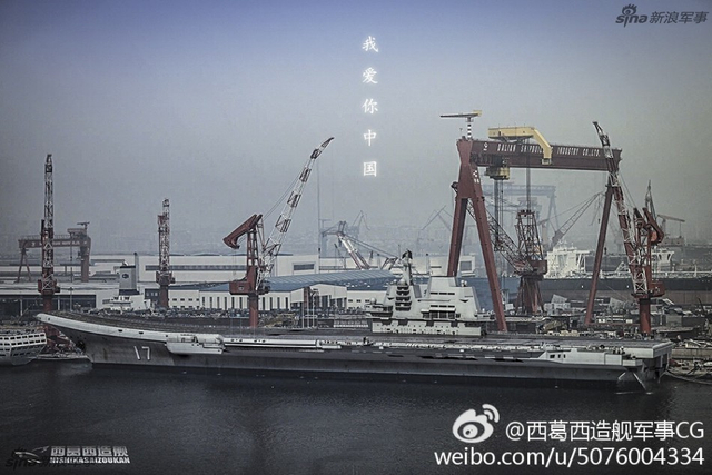 直击国产航母新进度：完成这项工程后就能下水