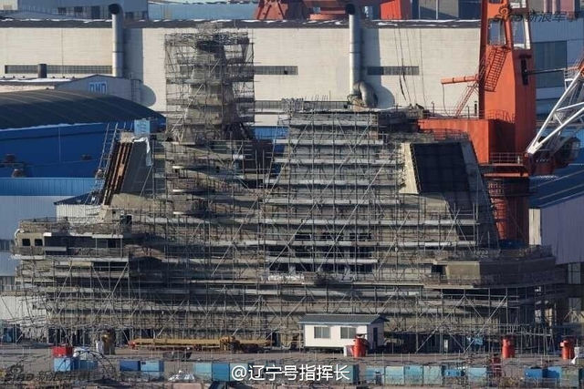 直击国产航母新进度：完成这项工程后就能下水