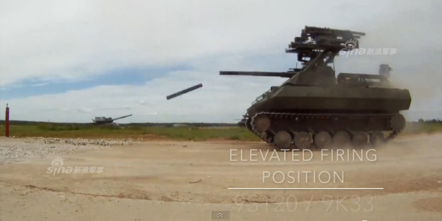 俄战斗机器人前往叙利亚实战：中国也有类似的