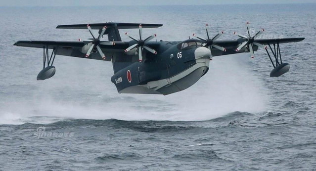 中日新型水上飞机比拼！AG600全面超过US-2