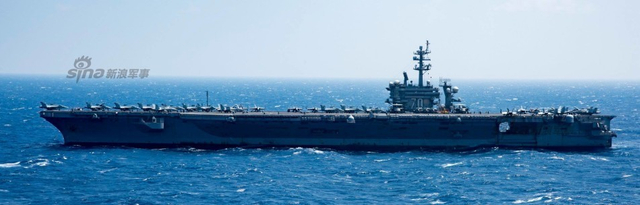美国航母卡尔文森还在南海晃悠 菲总统拒绝登上