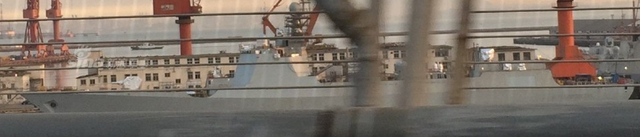 中国第九艘052D舰进度喜人!大国海军逐渐成型