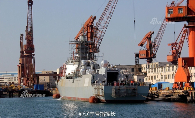 中国第九艘052D舰进度喜人!大国海军逐渐成型