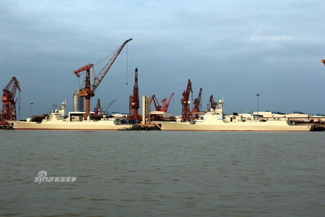 中国第九艘052D舰进度喜人!大国海军逐渐成型