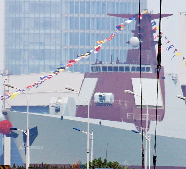 中国第九艘052D舰进度喜人!大国海军逐渐成型