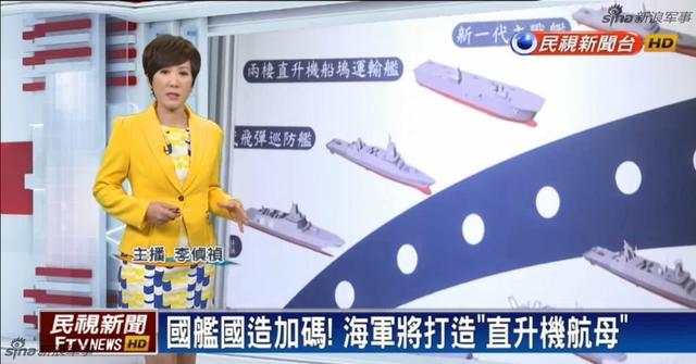 造得出?台公开直升机航母计划