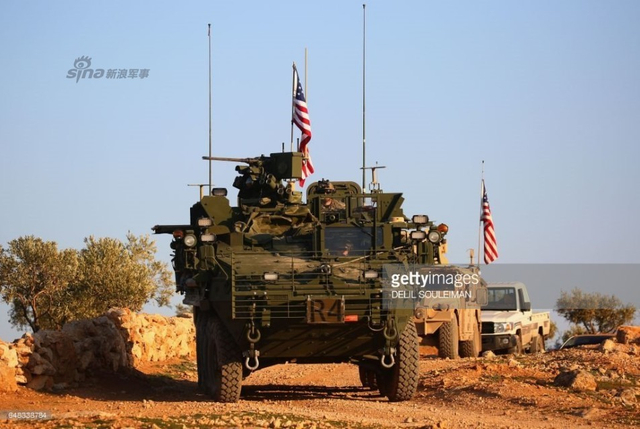 美军最强肉盾在叙利亚：为防止土耳其当搅局者