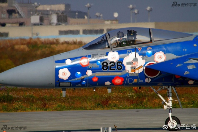给谁看?日本F15战机打扮真骚
