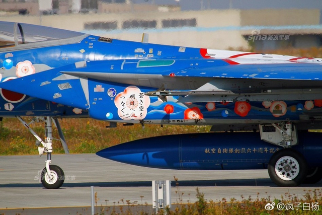 和中国空军约会得打扮！日本F15战机涂装抢眼