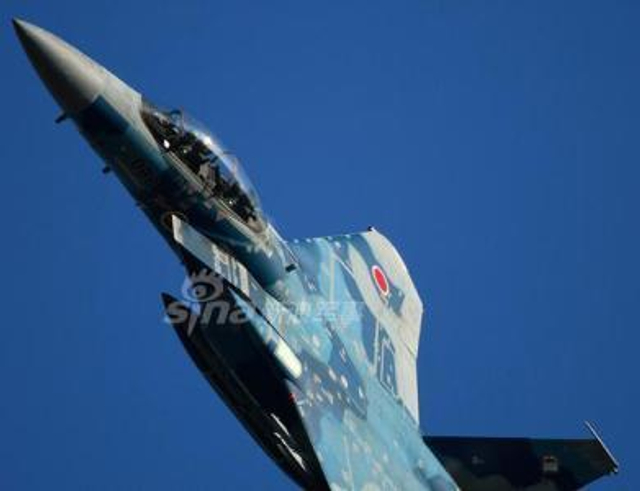 和中国空军约会得打扮！日本F15战机涂装抢眼