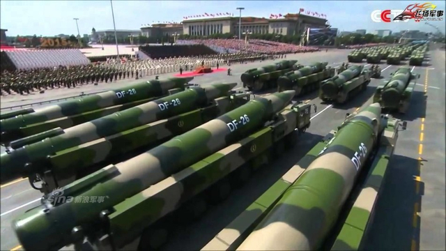 中国东风26弹头首次曝光！关岛快递亦可打航母