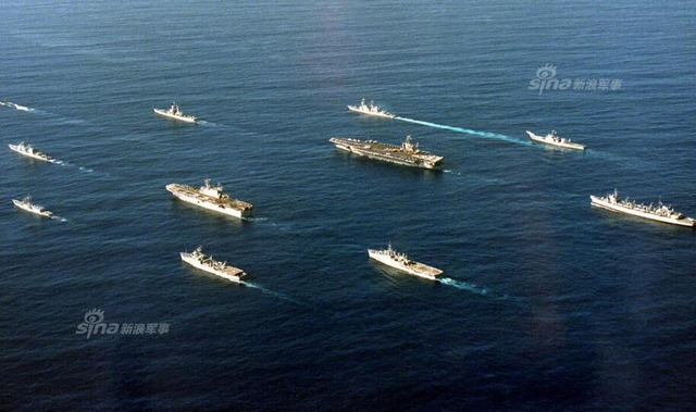 90年代美国海军已拥有超强实力！中国还需发展
